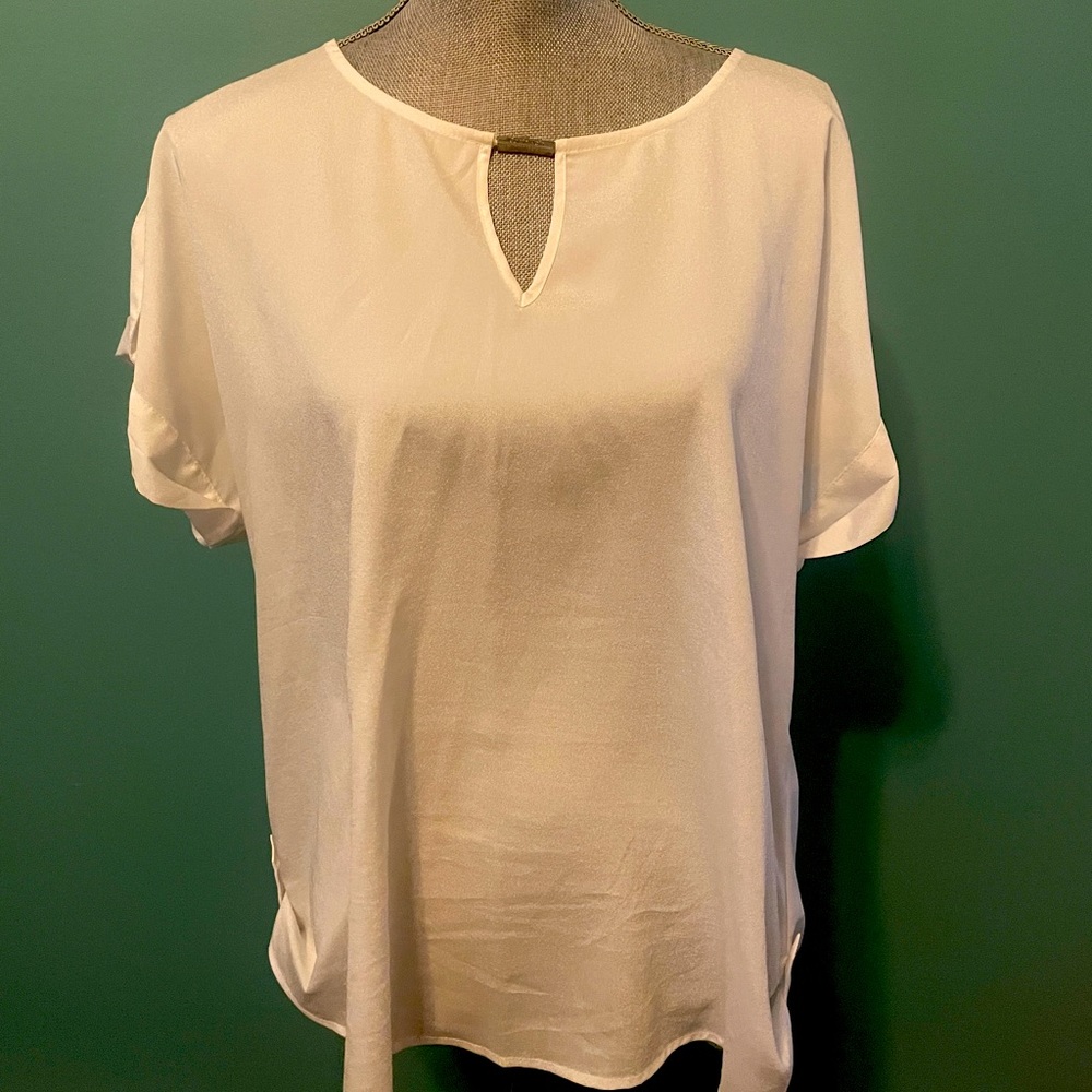 Sheer Calvin Klein blouse